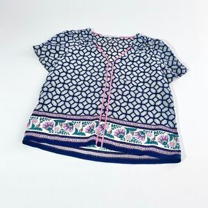 Collective concepts graphic print blouse